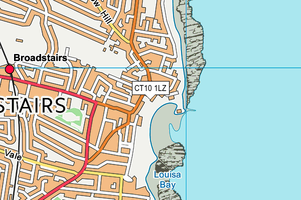 CT10 1LZ map - OS VectorMap District (Ordnance Survey) CT10 1LZ map - OS VectorMap District (Ordnance Survey)