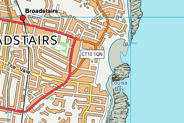 CT10 1QN map - OS VectorMap District (Ordnance Survey)