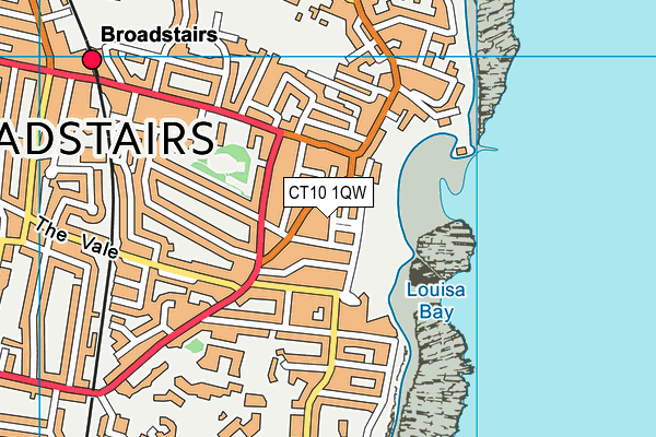 CT10 1QW map - OS VectorMap District (Ordnance Survey) CT10 1QW map - OS VectorMap District (Ordnance Survey)
