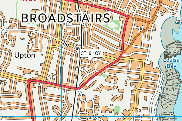 CT10 1QY map - OS VectorMap District (Ordnance Survey) CT10 1QY map - OS VectorMap District (Ordnance Survey)