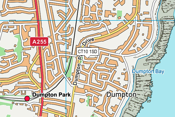 CT10 1SD map - OS VectorMap District (Ordnance Survey) CT10 1SD map - OS VectorMap District (Ordnance Survey)
