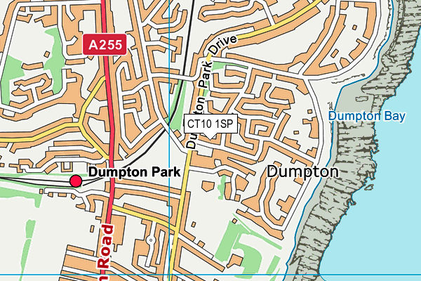 CT10 1SP map - OS VectorMap District (Ordnance Survey)