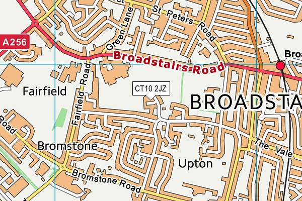 CT10 2JZ map - OS VectorMap District (Ordnance Survey) CT10 2JZ map - OS VectorMap District (Ordnance Survey)