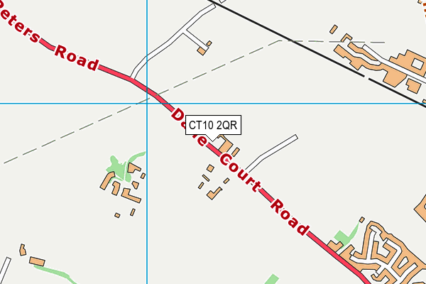 CT10 2QR map - OS VectorMap District (Ordnance Survey) CT10 2QR map - OS VectorMap District (Ordnance Survey)