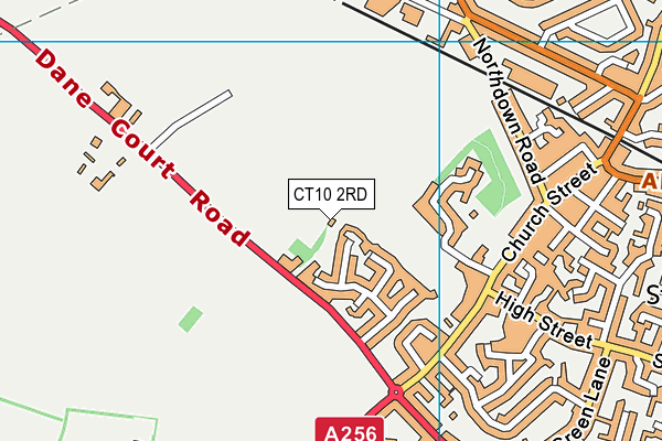 CT10 2RD map - OS VectorMap District (Ordnance Survey) CT10 2RD map - OS VectorMap District (Ordnance Survey)