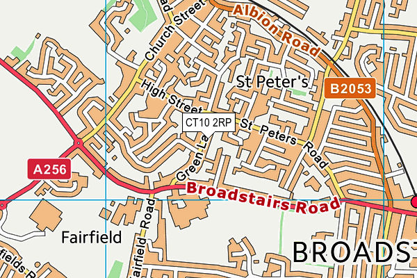 CT10 2RP map - OS VectorMap District (Ordnance Survey) CT10 2RP map - OS VectorMap District (Ordnance Survey)