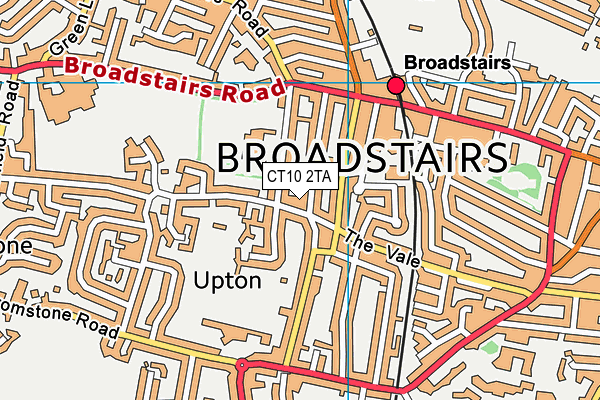 CT10 2TA map - OS VectorMap District (Ordnance Survey) CT10 2TA map - OS VectorMap District (Ordnance Survey)