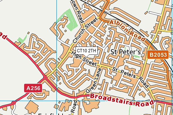 CT10 2TH map - OS VectorMap District (Ordnance Survey) CT10 2TH map - OS VectorMap District (Ordnance Survey)
