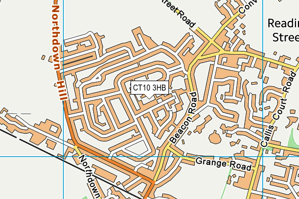CT10 3HB map - OS VectorMap District (Ordnance Survey) CT10 3HB map - OS VectorMap District (Ordnance Survey)