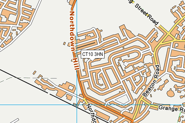 CT10 3HN map - OS VectorMap District (Ordnance Survey) CT10 3HN map - OS VectorMap District (Ordnance Survey)