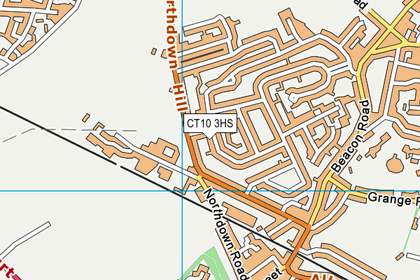 CT10 3HS map - OS VectorMap District (Ordnance Survey) CT10 3HS map - OS VectorMap District (Ordnance Survey)