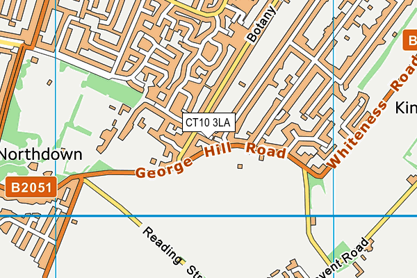 CT10 3LA map - OS VectorMap District (Ordnance Survey) CT10 3LA map - OS VectorMap District (Ordnance Survey)