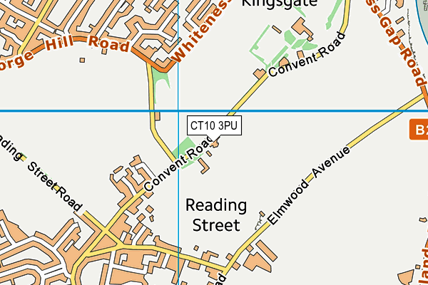 CT10 3PU map - OS VectorMap District (Ordnance Survey) CT10 3PU map - OS VectorMap District (Ordnance Survey)