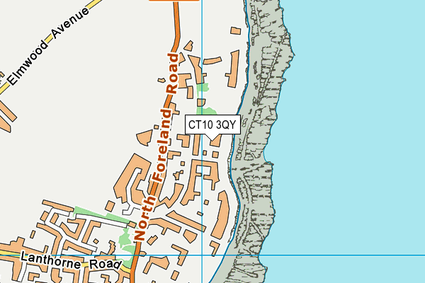 CT10 3QY map - OS VectorMap District (Ordnance Survey) CT10 3QY map - OS VectorMap District (Ordnance Survey)