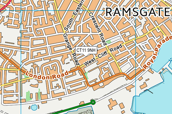 CT11 9NH map - OS VectorMap District (Ordnance Survey) CT11 9NH map - OS VectorMap District (Ordnance Survey)