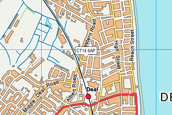 CT14 6AP map - OS VectorMap District (Ordnance Survey) CT14 6AP map - OS VectorMap District (Ordnance Survey)