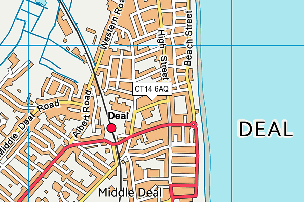 CT14 6AQ map - OS VectorMap District (Ordnance Survey) CT14 6AQ map - OS VectorMap District (Ordnance Survey)
