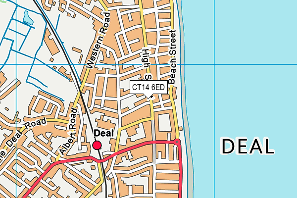 CT14 6ED map - OS VectorMap District (Ordnance Survey) CT14 6ED map - OS VectorMap District (Ordnance Survey)