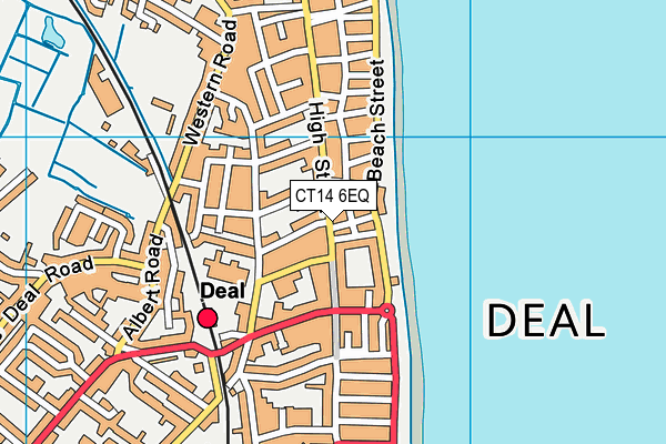 CT14 6EQ map - OS VectorMap District (Ordnance Survey) CT14 6EQ map - OS VectorMap District (Ordnance Survey)