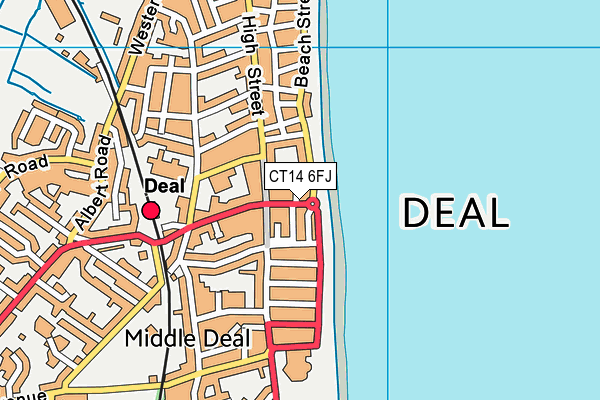 CT14 6FJ map - OS VectorMap District (Ordnance Survey) CT14 6FJ map - OS VectorMap District (Ordnance Survey)