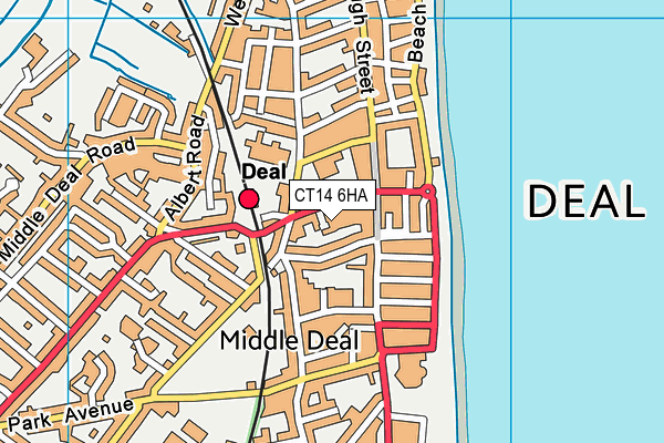 CT14 6HA map - OS VectorMap District (Ordnance Survey) CT14 6HA map - OS VectorMap District (Ordnance Survey)