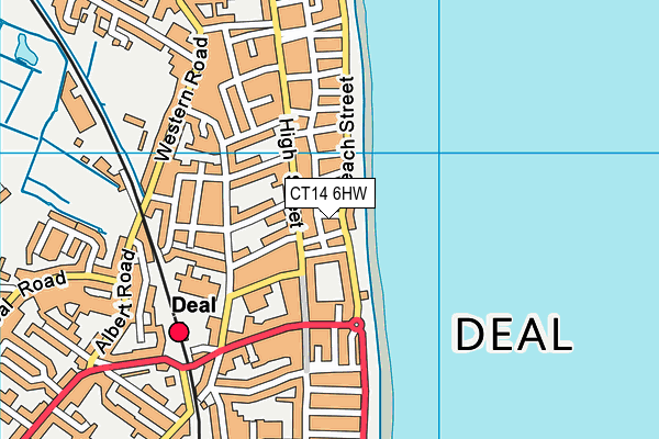 CT14 6HW map - OS VectorMap District (Ordnance Survey) CT14 6HW map - OS VectorMap District (Ordnance Survey)