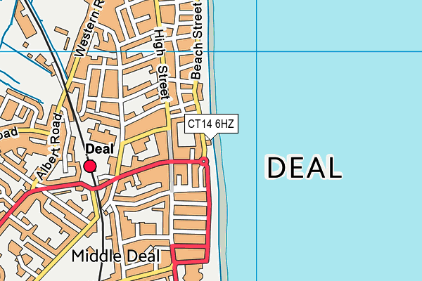 CT14 6HZ map - OS VectorMap District (Ordnance Survey) CT14 6HZ map - OS VectorMap District (Ordnance Survey)