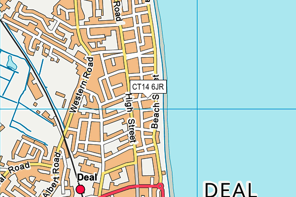 CT14 6JR map - OS VectorMap District (Ordnance Survey) CT14 6JR map - OS VectorMap District (Ordnance Survey)