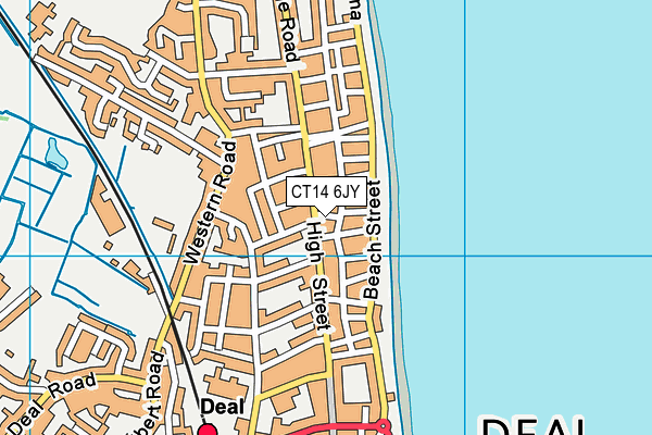 CT14 6JY map - OS VectorMap District (Ordnance Survey) CT14 6JY map - OS VectorMap District (Ordnance Survey)