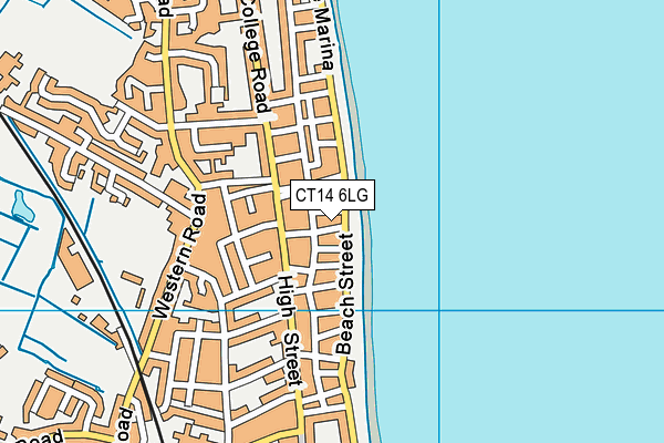 CT14 6LG map - OS VectorMap District (Ordnance Survey) CT14 6LG map - OS VectorMap District (Ordnance Survey)