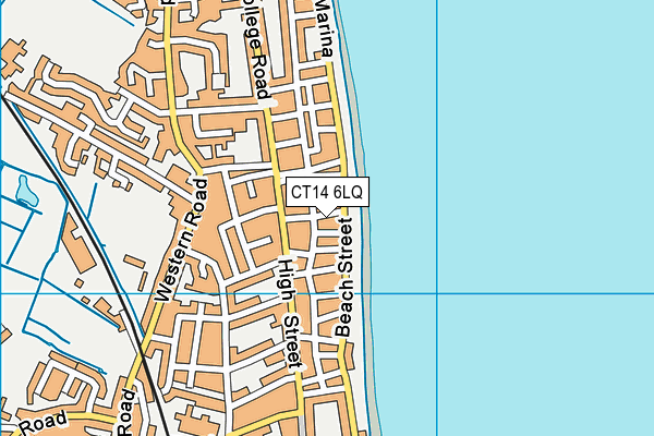 CT14 6LQ map - OS VectorMap District (Ordnance Survey) CT14 6LQ map - OS VectorMap District (Ordnance Survey)