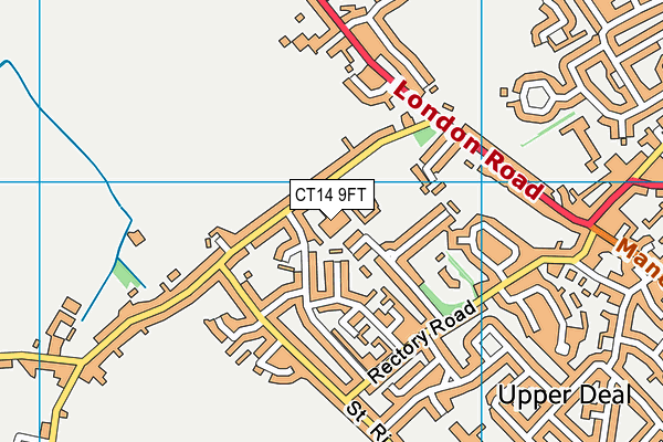 CT14 9FT map - OS VectorMap District (Ordnance Survey) CT14 9FT map - OS VectorMap District (Ordnance Survey)