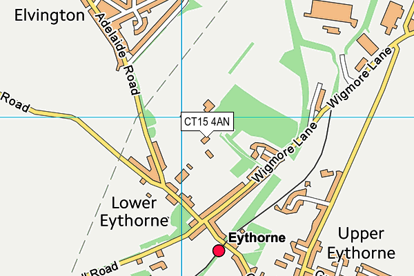 CT15 4AN map - OS VectorMap District (Ordnance Survey) CT15 4AN map - OS VectorMap District (Ordnance Survey)
