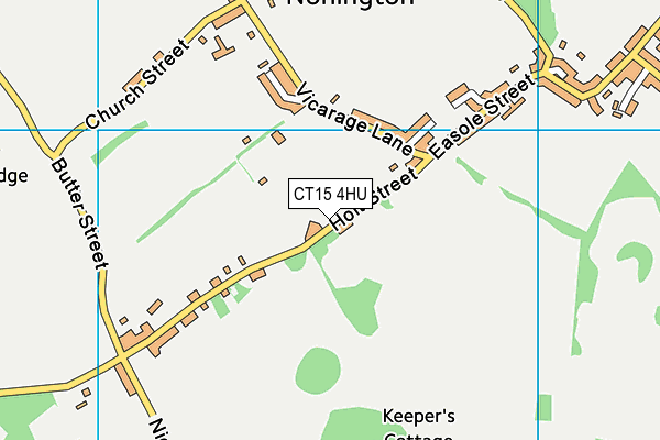 CT15 4HU map - OS VectorMap District (Ordnance Survey) CT15 4HU map - OS VectorMap District (Ordnance Survey)