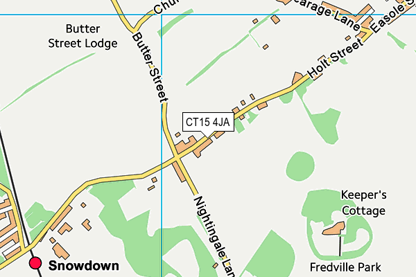 CT15 4JA map - OS VectorMap District (Ordnance Survey) CT15 4JA map - OS VectorMap District (Ordnance Survey)