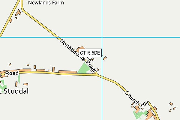 CT15 5DE map - OS VectorMap District (Ordnance Survey) CT15 5DE map - OS VectorMap District (Ordnance Survey)