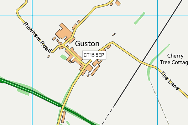 CT15 5EP map - OS VectorMap District (Ordnance Survey) CT15 5EP map - OS VectorMap District (Ordnance Survey)