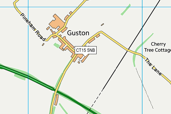 CT15 5NB map - OS VectorMap District (Ordnance Survey) CT15 5NB map - OS VectorMap District (Ordnance Survey)