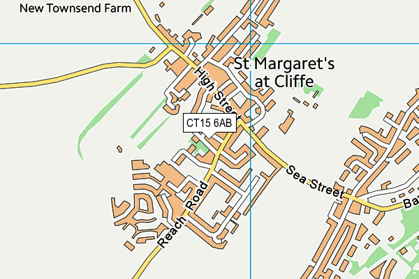 CT15 6AB map - OS VectorMap District (Ordnance Survey) CT15 6AB map - OS VectorMap District (Ordnance Survey)
