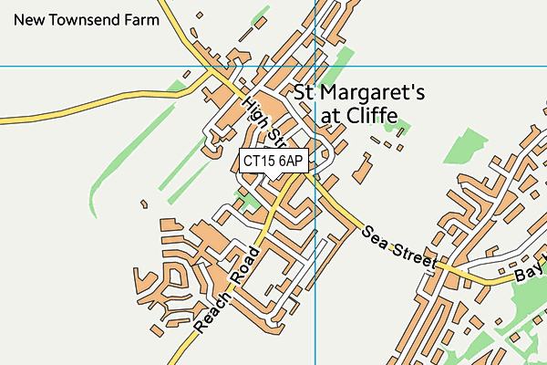 CT15 6AP map - OS VectorMap District (Ordnance Survey) CT15 6AP map - OS VectorMap District (Ordnance Survey)