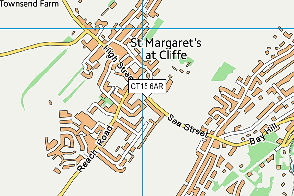 CT15 6AR map - OS VectorMap District (Ordnance Survey) CT15 6AR map - OS VectorMap District (Ordnance Survey)