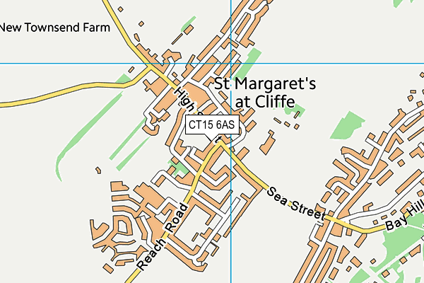CT15 6AS map - OS VectorMap District (Ordnance Survey) CT15 6AS map - OS VectorMap District (Ordnance Survey)