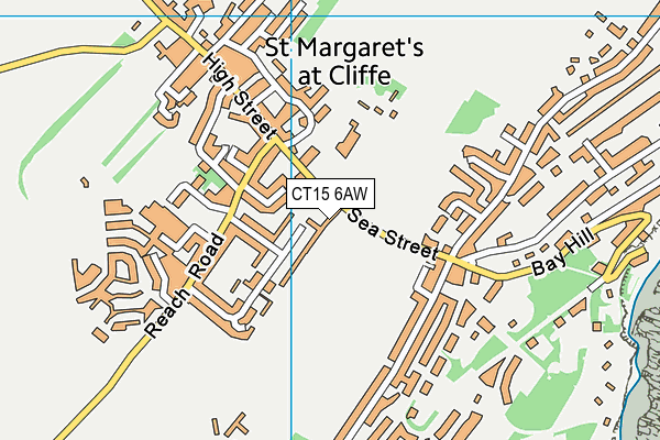 CT15 6AW map - OS VectorMap District (Ordnance Survey) CT15 6AW map - OS VectorMap District (Ordnance Survey)
