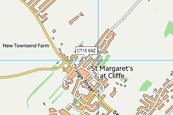 CT15 6AZ map - OS VectorMap District (Ordnance Survey) CT15 6AZ map - OS VectorMap District (Ordnance Survey)