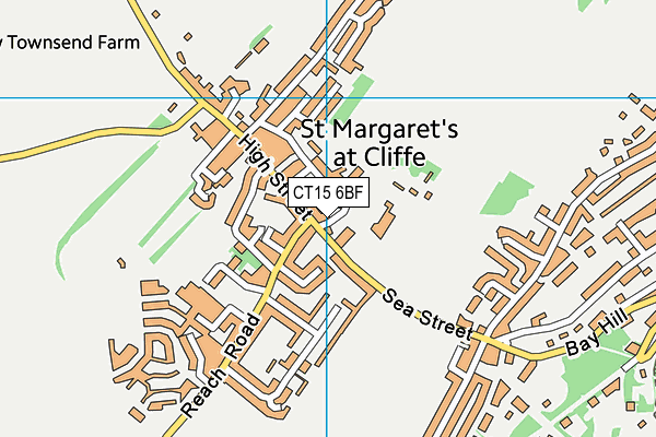 CT15 6BF map - OS VectorMap District (Ordnance Survey) CT15 6BF map - OS VectorMap District (Ordnance Survey)