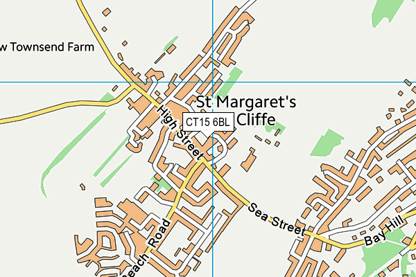 CT15 6BL map - OS VectorMap District (Ordnance Survey) CT15 6BL map - OS VectorMap District (Ordnance Survey)