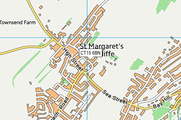 CT15 6BN map - OS VectorMap District (Ordnance Survey) CT15 6BN map - OS VectorMap District (Ordnance Survey)