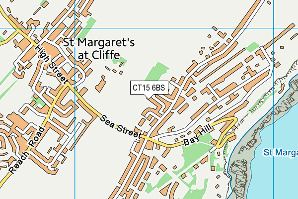 CT15 6BS map - OS VectorMap District (Ordnance Survey) CT15 6BS map - OS VectorMap District (Ordnance Survey)