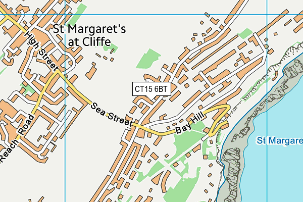 CT15 6BT map - OS VectorMap District (Ordnance Survey) CT15 6BT map - OS VectorMap District (Ordnance Survey)