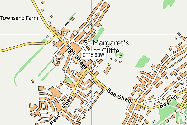 CT15 6BW map - OS VectorMap District (Ordnance Survey) CT15 6BW map - OS VectorMap District (Ordnance Survey)